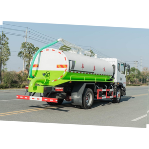 Camión Cisterna para Aguas Residuales Dongfeng de 12000 Litros con Bomba de Vacío, Vehículo de Transporte Especial - Product Image 4