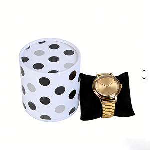 Vente en gros de tubes en carton rigide écologiques réutilisables personnalisés de luxe pour l'emballage de montres, de bijoux, de bougies et de cadeaux - Product Image 4