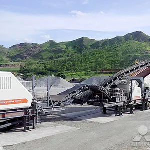 Factory limestone Processing Plant Supplier Good For Sale In Dubai Mineral Recycling Tyre Mobile Cone Crusher Station