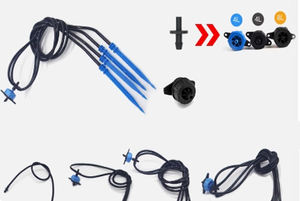 Tubo <span class=keywords><strong>de</strong></span> <span class=keywords><strong>riego</strong></span> por goteo <span class=keywords><strong>de</strong></span> cuatro gotas con pelo <span class=keywords><strong>de</strong></span> espada Equipo <span class=keywords><strong>de</strong></span> tubería <span class=keywords><strong>de</strong></span> plástico PE Flor a través <span class=keywords><strong>de</strong></span> <span class=keywords><strong>riego</strong></span> Cabeza <span class=keywords><strong>de</strong></span> goteo Flecha Maceta - Product Image 4