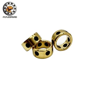 Buje de grafito y cobre autolubricante Flyleopard Jdb 162210 de 22x16x10 mm, cojinete de manguito resistente al desgaste para plantas de fabricación - Product Image 1