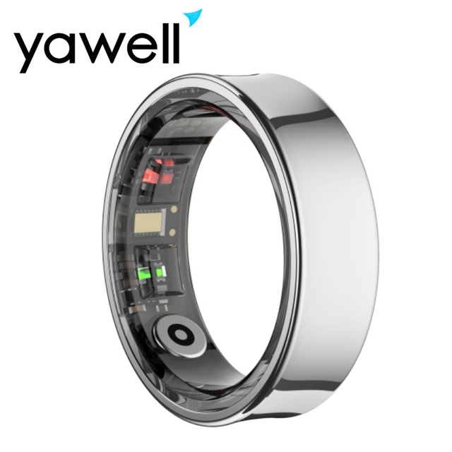 Yawell R09 High Quality OEM 5ATM Waterproof Health Smart Ring Cheap Smart Ring Health Tracking BT Fitness Smart Rings for Men
