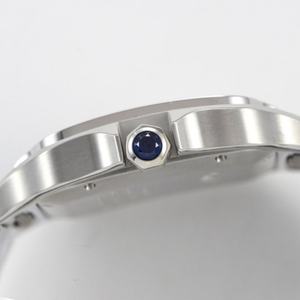 <span class=keywords><strong>Reloj</strong></span> de Lujo para Hombre, Automático, Santoses, Movimiento Mecánico 9015, Relojes de Pulsera Estilo <span class=keywords><strong>Cartier</strong></span> para Hombre y Mujer - Product Image 3