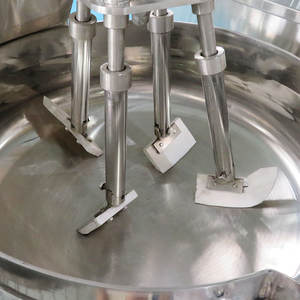 Bouilloire industrielle multifonctionnelle à double paroi pour cuiseur à granulés sus304 pour aliments épicés avec mélangeur à haut cisaillement - Product Image 2