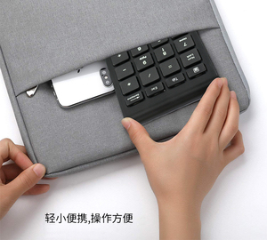 Wholesale Financial Accounting 2.4g Wireless Numeric Keypad Rechargeable 22-Key Silent Numpad Teclado Tastatur Clavier Tastiera - Product Image 5