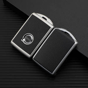 Housse de protection pour clé intelligente de voiture en TPU pour Volvo XC40 XC90 XC70 S60 S80 S90 C30 V70 V90 <span class=keywords><strong>2019</strong></span> 2020 Fob Shell Protector Keychain Accessories - Product Image 3