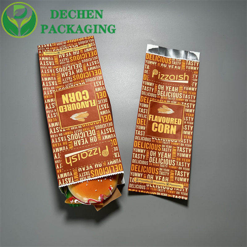 Hot Dog Foil Wrappers - Grease Resistant & Warming