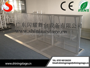 อุปสรรคอลูมิเนียมที่ใช้ในการป้องกันไม่ให้ Crowing และการจลาจล/คุณภาพและความปลอดภัยที่ใช้สำหรับการจัดนิทรรศการกลางแจ้ง - Product Image 3