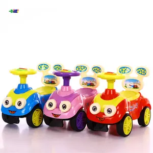 Carro de brinquedo infantil com slides, fornecimento direto da fábrica para uso interno e externo, passeio de carro para meninos e meninas de 2 a 6 anos