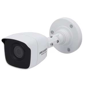 Caméra Bullet Hikvision Hiwatch 5Mp, objectif 2,8 mm, vision nocturne IP66, compression H.265, corps en plastique 12V - Product Image 2