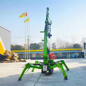 Markieren Sie die Zertifizierung 8 Tonnen 1-2 Tonnen 3-Tonnen-Mini-Spider-Raupenkran mit Sicherheitskäfig-Spinnen kran - Product Image 6