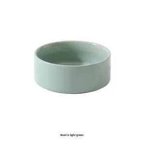 Automatic Ceramic <strong>Dog</strong> <strong>Bowl</strong> with Double <strong>Bowl</strong> Neck Protection <strong>Wooden</strong> <strong>Stand</strong> for Medium/Large/Small <strong>Dogs</strong> - Product Image 5