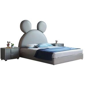 <span class=keywords><strong>Letto</strong></span> moderno semplice per bambini a forma di Mouse testiera per ragazzi e ragazze <span class=keywords><strong>letto</strong></span> <span class=keywords><strong>singolo</strong></span> moderno cartone animato rete <span class=keywords><strong>letto</strong></span> <span class=keywords><strong>rosso</strong></span> di stoccaggio - Product Image 6