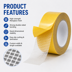 Nastro Adesivo Bifacciale, Materiali Ausiliari per Imballaggio, Nastro da Imballaggio per Industria - Product Image 2