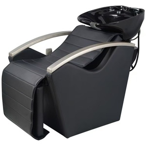 Chaises de salon de coiffure, équipement de salon de coiffure, lit de massage pour le cuir chevel, meubles, chaise de shampooing avec lavabo pour le lavage des cheveux - Product Image 3
