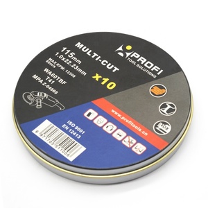 Paquete de 50 Discos Abrasivos de Alta Dureza de 4 1/<span class=keywords><strong>2</strong></span> Pulgadas, Discos Delgados para Cortar y Desbastar Metal Inoxidable, OEM - Product Image 3