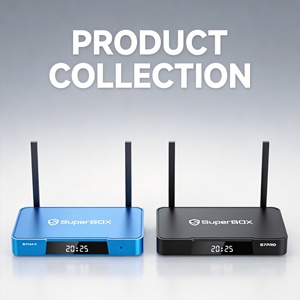 Pour Super box S7 Max Android TV Box Lecteur Multimédia Original Populaire Vente Chaude Prend en Charge la Résolution 6K Par rapport aux modèles S7 Pro S7 Ultra - Product Image 1
