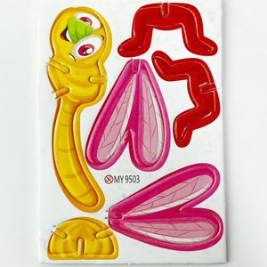 Mô Hình Côn Trùng Câu Đố <span class=keywords><strong>3D</strong></span> đồ chơi thông minh với các tính năng cảm giác, thiết kế theo phong cách hoạt hình, làm bằng chất liệu giấy - Product Image 2