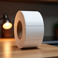 Papier d'étiquettes thermiques rectangulaires à triple protection 40x30mm, 1500 étiquettes par rouleau, simple rangée, pour étiquettes FBA