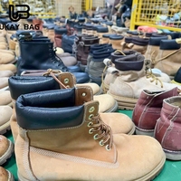 S26 Ukay Factory Wholesale Brand Used Men's Hiking Boots Second-hand Boots Good Condition Durable Ukay Cotton Lining All Seasons