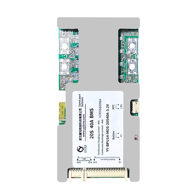 Yanyang 20S 40A Battery BMS Protection Board 18650 LFP Li-Ion E-Bike Vehicle Battery Pack Balance Function BT Series FR-4 PCB
