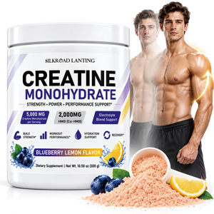 OEM Private Label Creatine Monohydrate 5000mg with 2000mg HMB Blueberry Lemon Flavor for Post-Workout Recovery and <b>Hydration</b> - Product Image 1