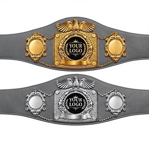 Cinturones de campeonato UFC personalizados, cinturón de campeonato de MMA personalizado, cinturones de campeonato con logotipo personalizado, cinturones de campeonato de cuero. - Product Image 1