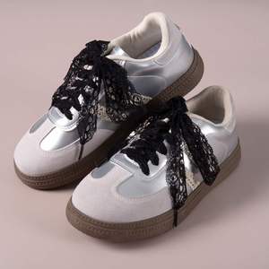 Cordones de Zapatos de Diseño Nuevo, Estilo Ballet, Accesorios Bonitos, Cordones de Nailon Blancos para Zapatos de Entrenamiento Alemanes - Product Image 2
