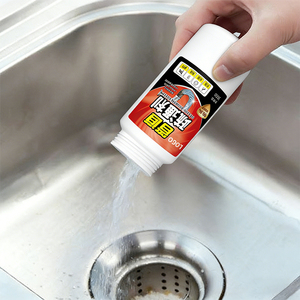 Déboucheur puissant 300g <span class=keywords><strong>pour</strong></span> éviers, toilettes, baignoires et canalisations domestiques – Agent de dragage de tuyaux - Product Image 4