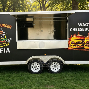 Camion de tacos et burgers professionnel en acier inoxydable sur mesure, certifié CE, cuisine mobile - Product Image 6