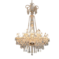 Lustre de luxe RHD pour mariage, décoration de table de mariage, lustres suspendus pour mariage