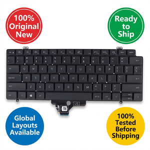 <span class=keywords><strong>คีย์บอร์ด</strong></span>แล็ปท็อปแบบ UK สำหรับ DELL Latitude 7420 7410 5420 7520 9510 9520 พร้อมไฟแบ็คไลท์ อะไหล่แล็ปท็อป - Product Image 1