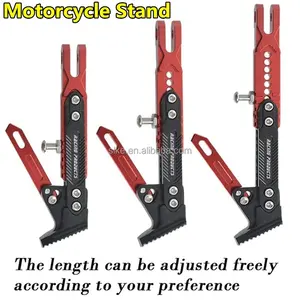 Universal Applicable For Electric Vehicles Modified Aluminum Alloy Unilateral Bracket Motorcycles Foot Support