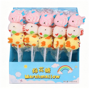 <span class=keywords><strong>Caramelos</strong></span> de Malvavisco con Forma de Peces Coloridos, Animales Marinos Adorables, Importados de China, Dulces para Niños - Product Image 1