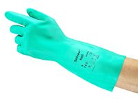 Sarung Tangan Ansell Solvex 37-675 Sarung Tangan Nitril Tahan Bahan Kimia dengan Fitur Anti-Statik dan Anti-Selip