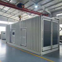 Genset Diesel Kontainer 20ft-40ft dengan Housing Tahan Cuaca 1800 RPM untuk Pertambangan, Pusat Data, Stasiun Basis, Dapat Disesuaikan