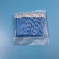 Bâton de coton-tige en mousse de nettoyage industriel Mini pointus sans peluches de 3 pouces pour salle blanche