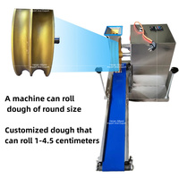 Machine à découper la pâte et diviseuse-arrondisseuse de pâte pour pizza, machines à snack électriques, pain à hot-dog
