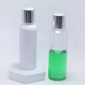 400ml White <b>Empty</b> <b>Plastic</b> <b>Bottle</b> Containers Gold Press Cap Shampoo Washing Cleaning Packaging <b>Bottles</b> Aluminum Disc Top Cover - Product Image 3