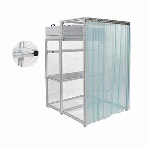 Làm sạch bàn làm việc Fan Filter đơn vị HEPA H14 xách tay dọc laminar Lưu lượng không khí sạch Booth phòng cho nấm mycology trồng trọt - Product Image 2