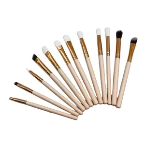 Professional Eye Makeup Brushes Eyeshadow Brush Set For Blending Eyeshadow Eyeliner Crease Eyebrow