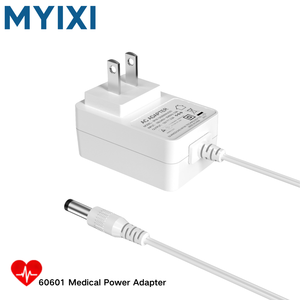 Adaptateur secteur mural MYIXI 24W pour caméra de surveillance CCTV - Sorties AC/DC 9,5V/12V/14V, courants 2A/2,5A/800mA, certifié CE, garantie 2 ans - Product Image 1