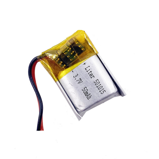 3.7v 501015 50mah Factory Price High Quality Rechargeable Lithium Polymer Battery