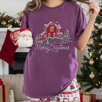 Joyeux Noël Strass Transfert de chaleur Fer sur Bling Crystal Trees pour vêtements