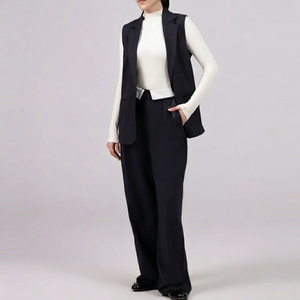Nuevo Conjunto Coordinado para Mujer, Estilo Casual, Primavera/Verano, 2 Piezas, Ecológico y Transpirable - Product Image 1