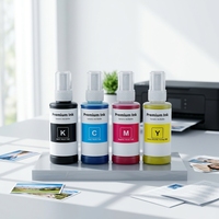 Tinta de Recarga Compatible con Trendvision L805 L130 L810, a Base de Agua CMYK, para Eco Tank L, para Impresión por Transferencia