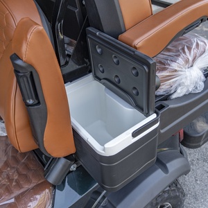 Carrito de Golf de 4 Plazas, Inclinación Máxima del 40%, Distancia al Suelo de 180 mm, Neumáticos Todoterreno de 14 Pulgadas para Uso en Senderos de Montaña, Servicio Personalizado OEM ODM - Product Image 5