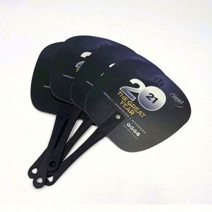 Wholesale Customized PP Plastic <b>Hand</b> <b>Fan</b> with Promotional Logo Printing Novelty Gifts - Product Image 3