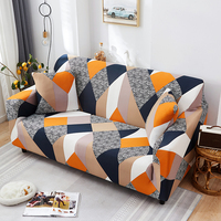 Housse de canapé en L imprimée extensible et antidérapante, universelle pour canapé sectionnel et chaise longue – Grande Vente