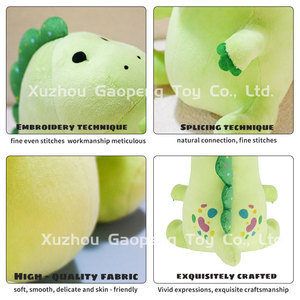 OEM cá nhân tùy chỉnh Công cụ đồ chơi khủng long động vật đồ chơi công ty linh vật thú nhồi bông động vật tùy biến dịch vụ - Product Image 3